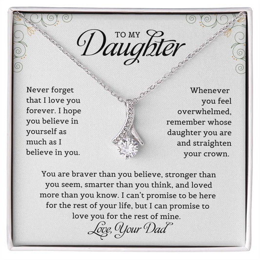 To My Daughter | Alluring Beauty necklace