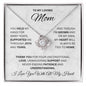 To My Loving Mom | Love Knot Necklace