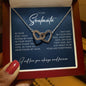 To My Soulmate | Interlocking Hearts necklace